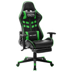 Noir et vert / Avec repose-pied / 1
