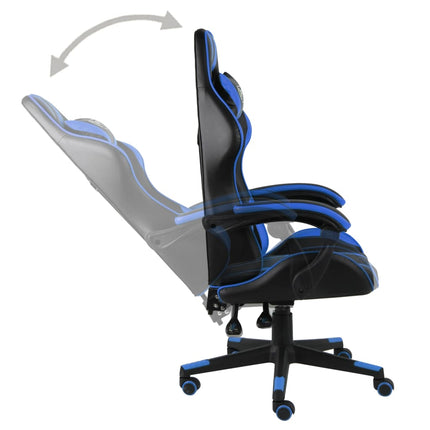 Fauteuil De Jeux Vidéo Noir Et Similicuir
