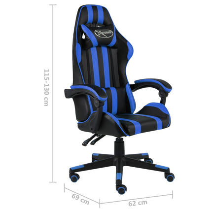 Fauteuil De Jeux Vidéo Noir Et Similicuir