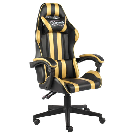 Fauteuil De Jeux Vidéo Noir Et Similicuir