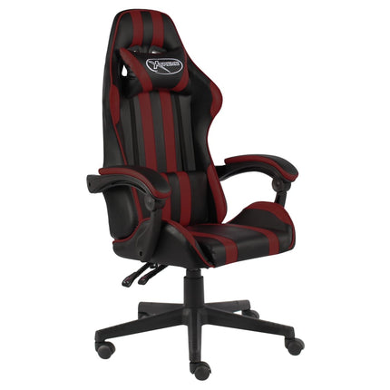 Fauteuil De Jeux Vidéo Noir Et Similicuir