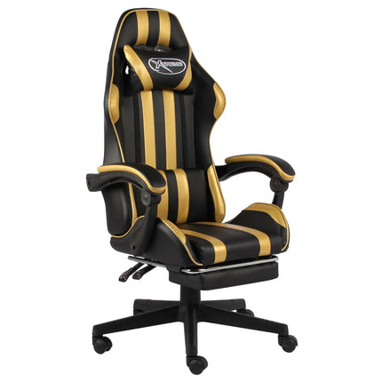 Fauteuil De Jeux Vidéo Noir Et Similicuir