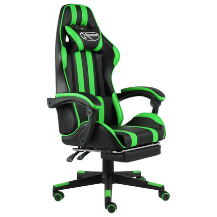 Fauteuil De Jeux Vidéo Noir Et Similicuir