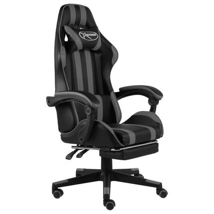 Fauteuil De Jeux Vidéo Noir Et Similicuir