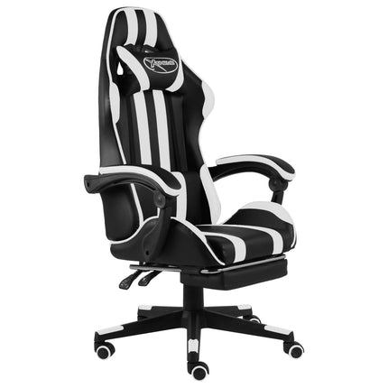 Fauteuil De Jeux Vidéo Noir Et Similicuir