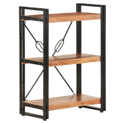 Bibliothèque À 5 Niveaux 140X30X Bois De Manguier Solide Marron