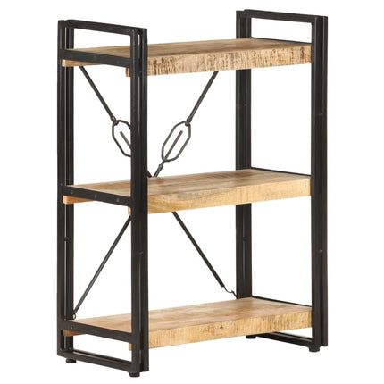 Bibliothèque À 5 Niveaux 140X30X Bois De Manguier Solide Marron