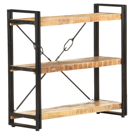 Bibliothèque À 5 Niveaux 140X30X Bois De Manguier Solide Marron