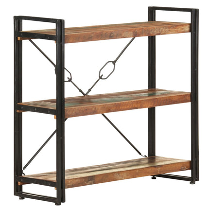Bibliothèque À 5 Niveaux 140X30X Bois De Manguier Solide Marron