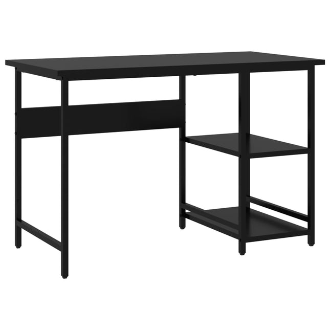 Bureau D'ordinateur 105X55X72 Cm Mdf Et Métal