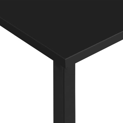 Bureau D'ordinateur 105X55X72 Cm Mdf Et Métal