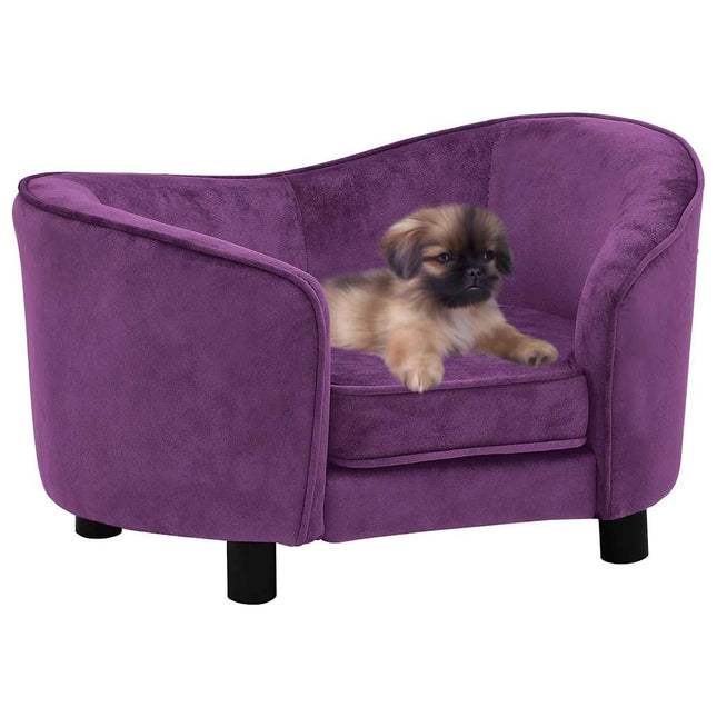 Canapé Pour Chien 69X49X40 Cm Peluche
