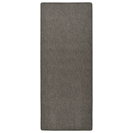 Tapis De Couloir Aspect De Sisal Anthracite