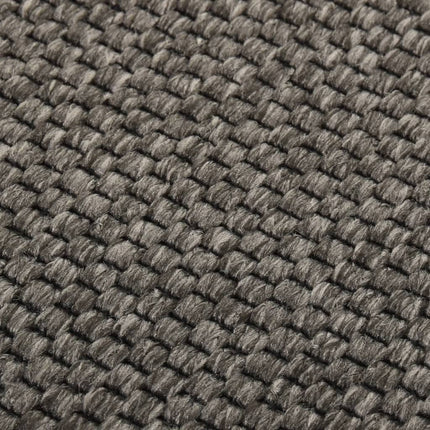 Tapis De Couloir Aspect De Sisal Anthracite