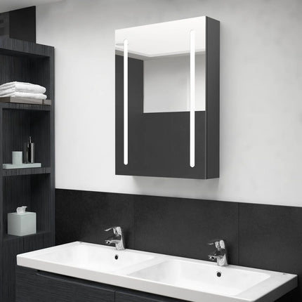 Armoire De Salle De Bain À Miroir Led