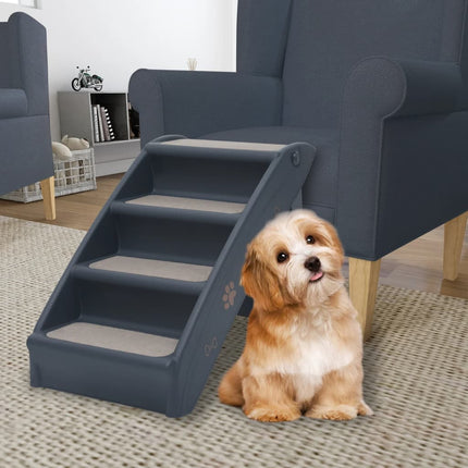 Escaliers Pliables Pour Chiens 62X40X49,5 Cm