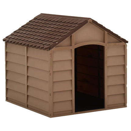 Niche Pour Chiens Marron 71X71,5X68 Cm Pp