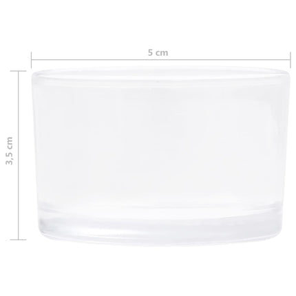 Verres À Bougie 48 Pcs