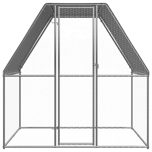 Poulailler D'extérieur Acier Galvanisé
