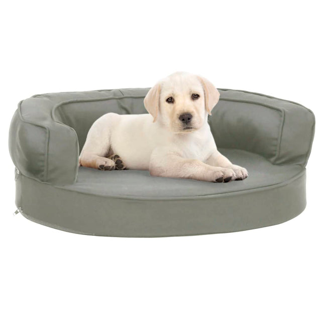 Matelas De Lit Ergonomique Pour Chien Aspect De Lin