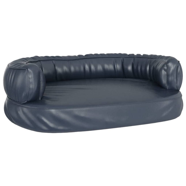 Lit Pour Chien Ergonomique Mousse 60X42Cm Similicuir