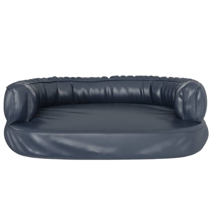 Lit Pour Chien Ergonomique Mousse 60X42Cm Similicuir