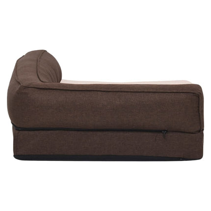 Matelas De Lit Ergonomique De Chien Polaire Aspect Lin