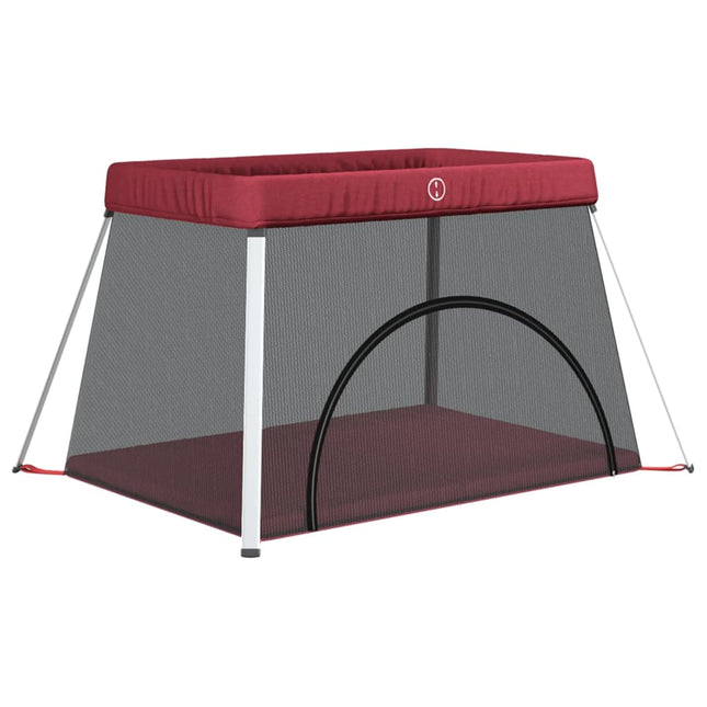 Parc Pour Bébé Avec Matelas Tissu De Lin