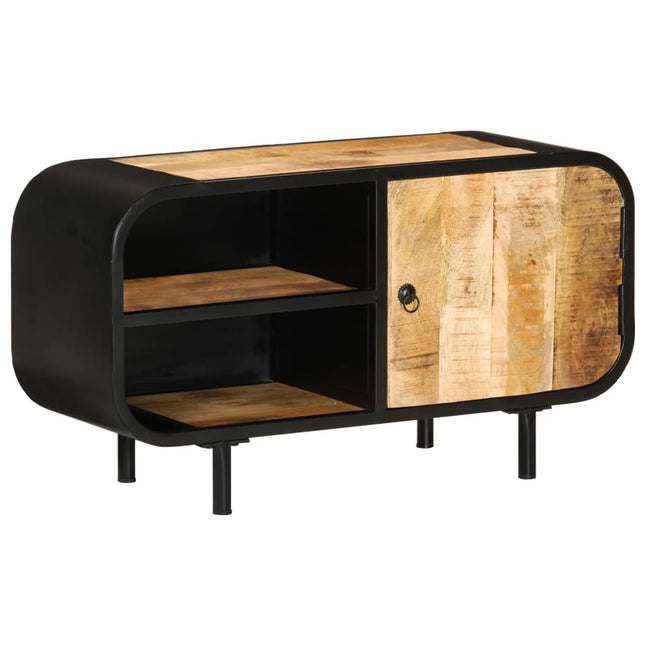 Meuble Tv Bois De Récupération 90X30X48 Cm