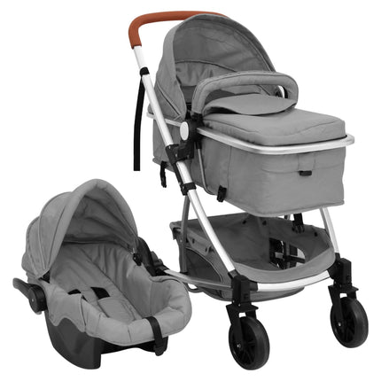 Poussette Pour Bébé 2-En-1 Aluminium