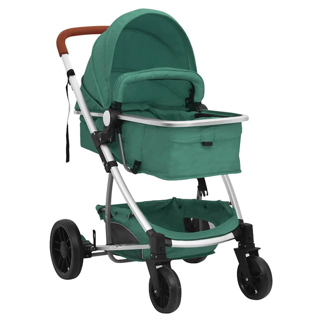 Poussette Pour Bébé 2-En-1 Aluminium