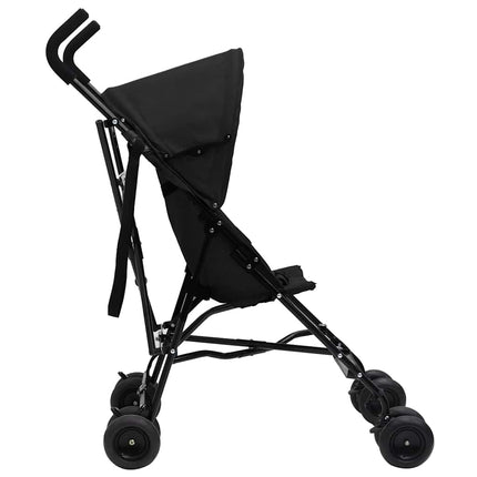 Poussette Bébé Et Noir Acier