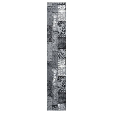 Tapis Bcf Gris Avec Motif De Blocs