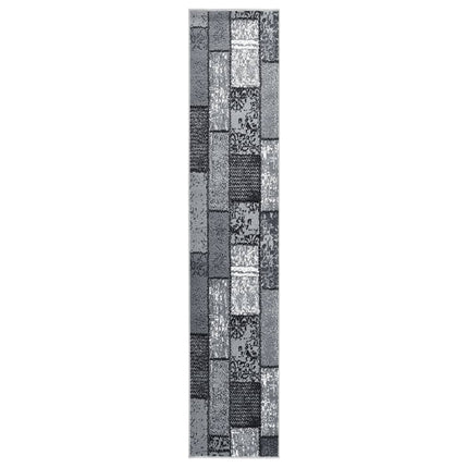 Tapis Bcf Gris Avec Motif De Blocs