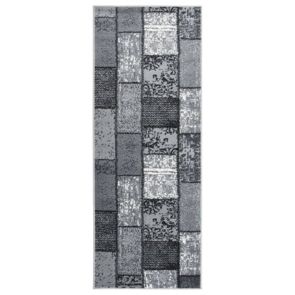 Tapis Bcf Gris Avec Motif De Blocs