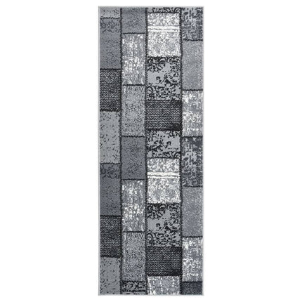 Tapis Bcf Gris Avec Motif De Blocs