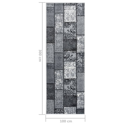 Tapis Bcf Gris Avec Motif De Blocs