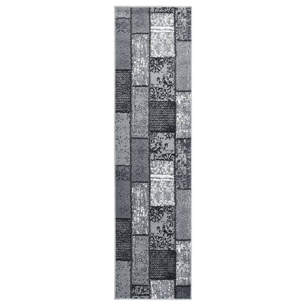 Tapis Bcf Gris Avec Motif De Blocs