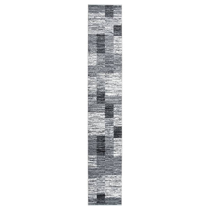 Tapis Bcf Gris Avec Motif De Blocs
