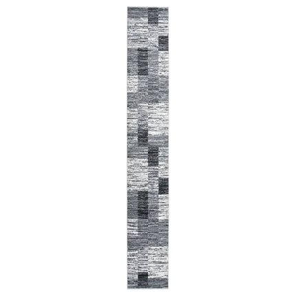 Tapis Bcf Gris Avec Motif De Blocs