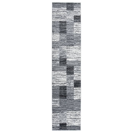 Tapis Bcf Gris Avec Motif De Blocs