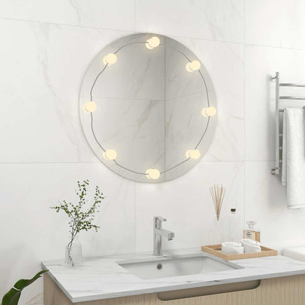 Miroir Rond Sans Cadre 80 Cm Verre