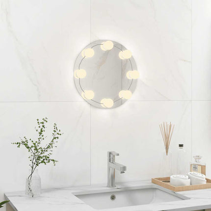 Miroir Rond Sans Cadre 80 Cm Verre