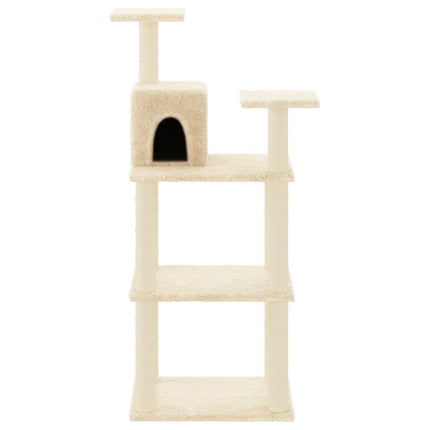 Arbre À Chat Avec Griffoirs En Sisal 118,5 Cm