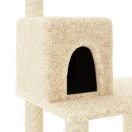 Arbre À Chat Avec Griffoirs En Sisal 118,5 Cm
