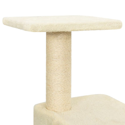 Arbre À Chat Avec Griffoirs En Sisal 118,5 Cm