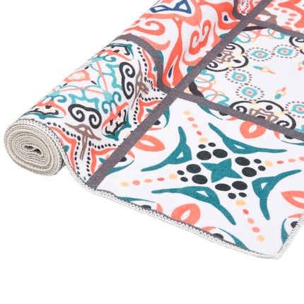 Tapis Imprimé De Couloir Lavable Pliable Polyester