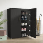 Armoire À Chaussures 60X30X Tissu Noir