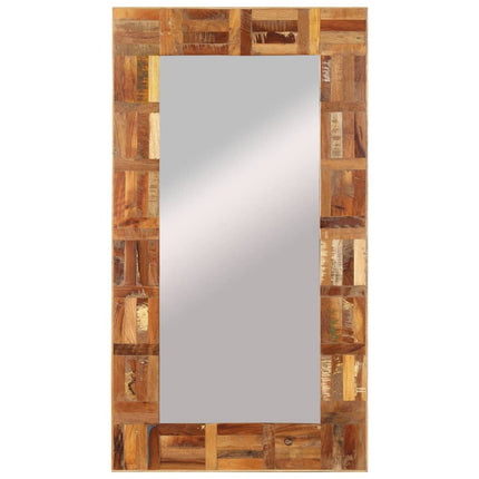 Miroir Bois De Récupération Massif