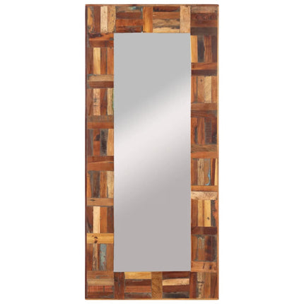 Miroir Bois De Récupération Massif